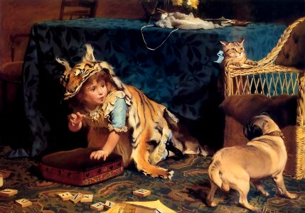 A Monster by Charles Burton Barber