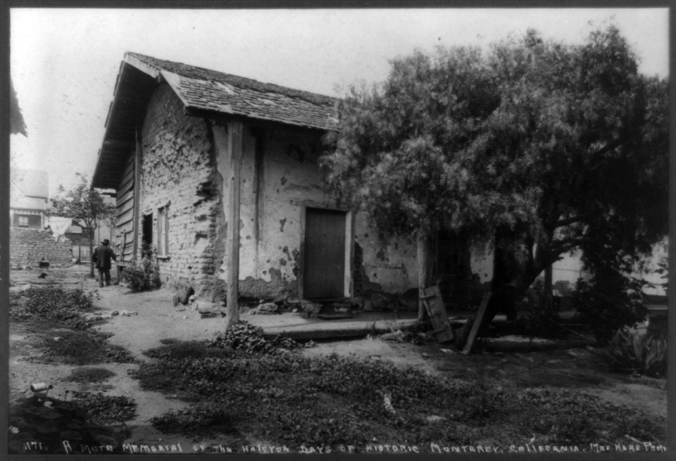 A mute memorial of the Halcyon days of historic Monterey, California LCCN96525714