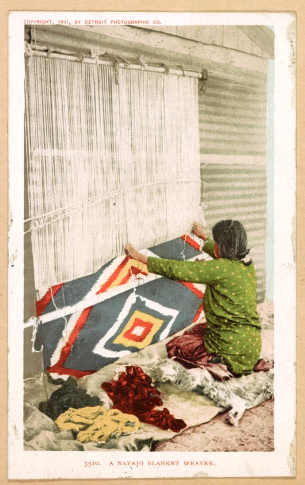 A Navajo blanket weaver LCCN2016653238