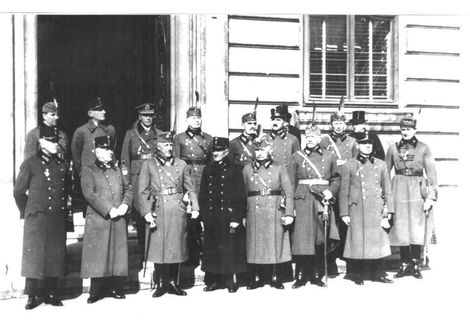 A Nemzeti Hadsereg vezérkara - 1921 (1)