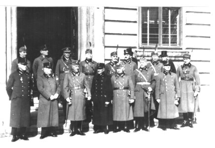 A Nemzeti Hadsereg vezérkara - 1921 (1)