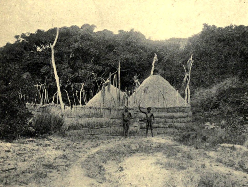 A New Caledonian Village Scene, c. 1906