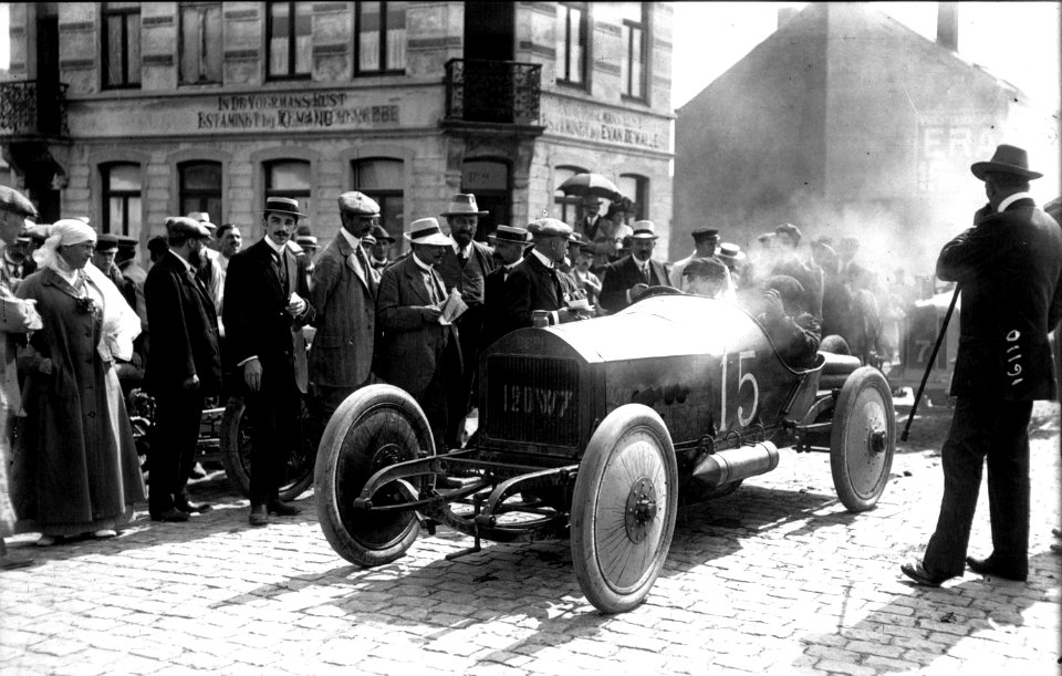 A Ostende, DSPL d'Hespel au départ, le 3 septembre 1911