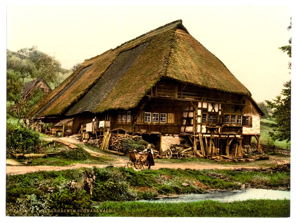 A Peasant's house, Black Forest, Baden, Germany-LCCN2002713563