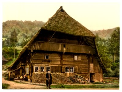A Peasant's house, Black Forest, Baden, Germany-LCCN2002713564