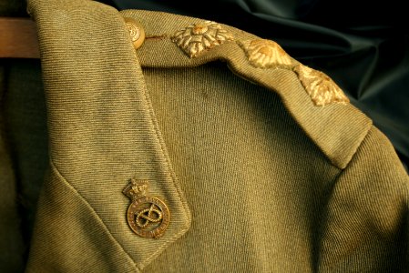 A picture and uniform, item 9