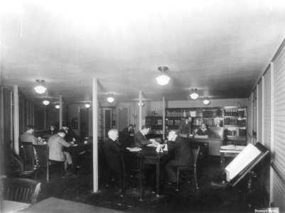 A reading room in the Library of Congress, Washington, D.C. LCCN2011647046