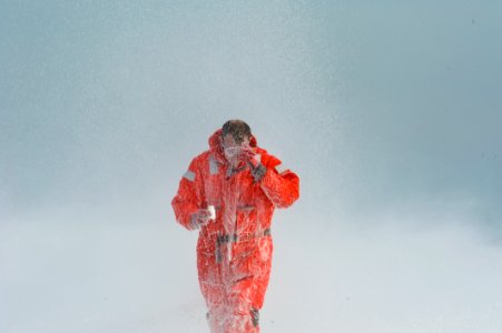 A Sailor collects an AFFF sample. (8243541919) photo