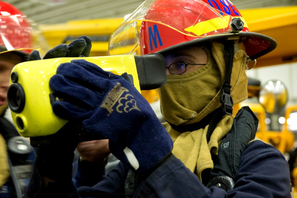 A Sailor uses a thermal imager. (8426064441)