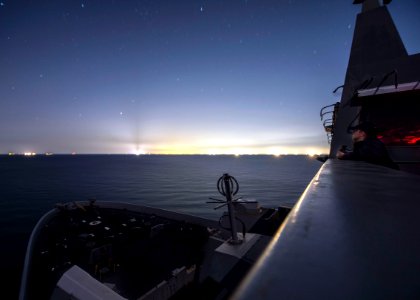A Sailor stands watch. (16357599284)