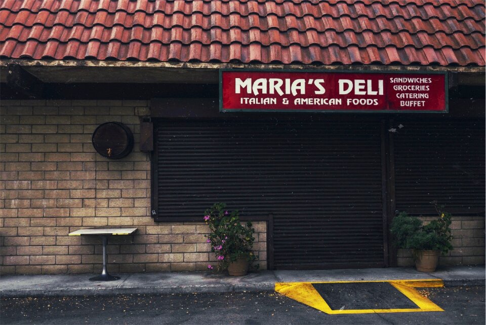 Store sidewalk entrance