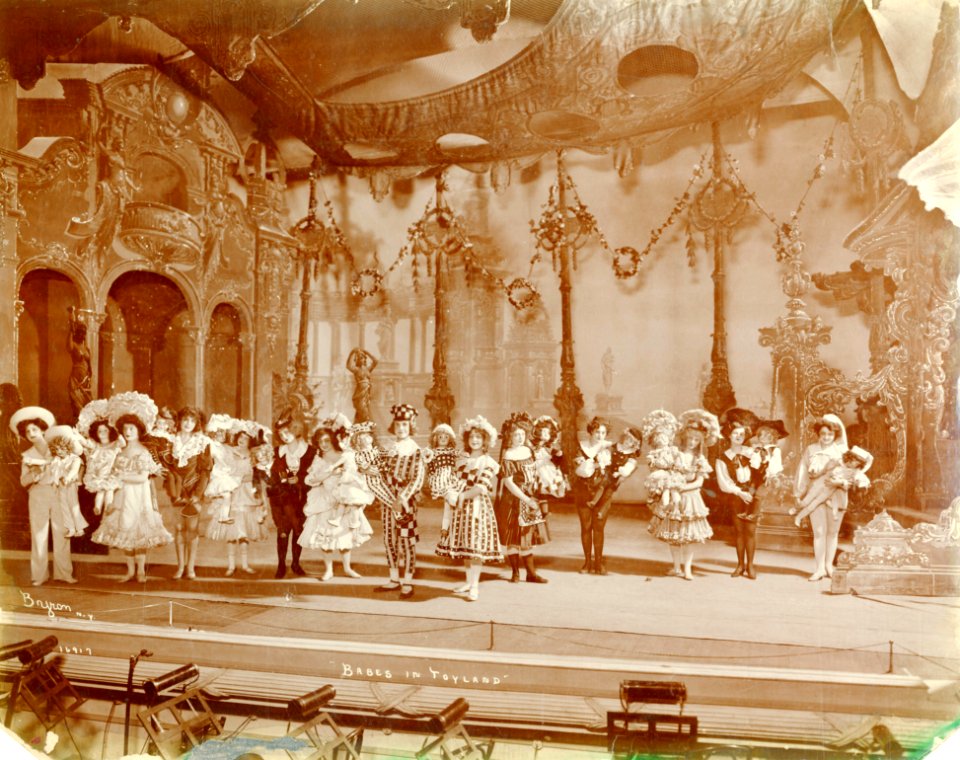 A scene from Babes in Toyland which opened at the Grand Opera House (SAYRE 12204)