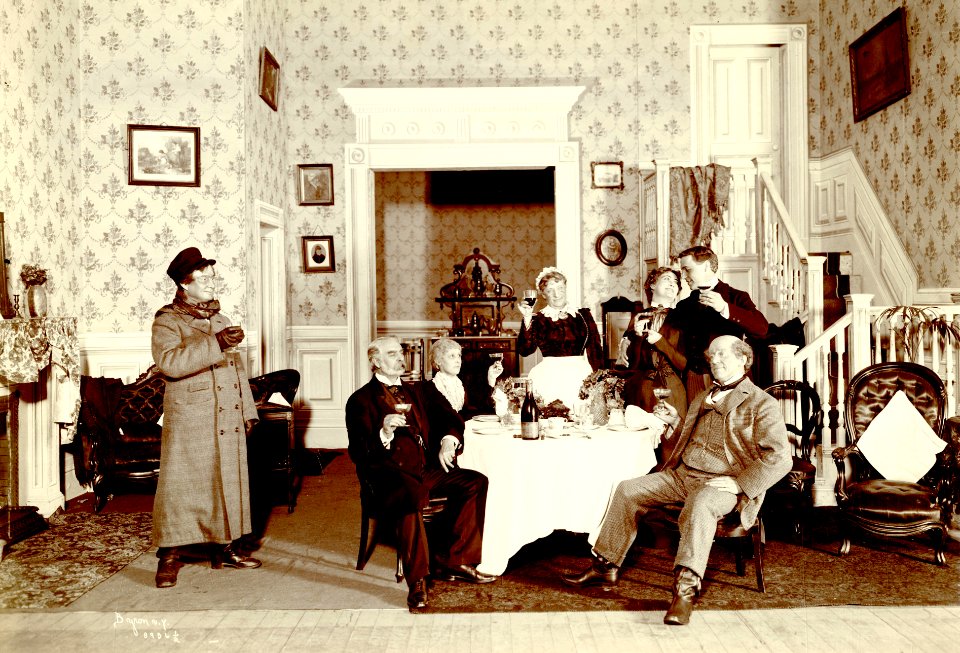 A scene from David Harum (SAYRE 12595)