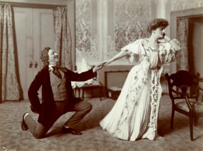 A scene from Glittering Gloria (SAYRE 12166)
