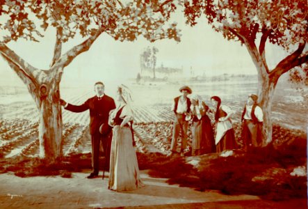 A scene from Leah Kleschna (SAYRE 12364)