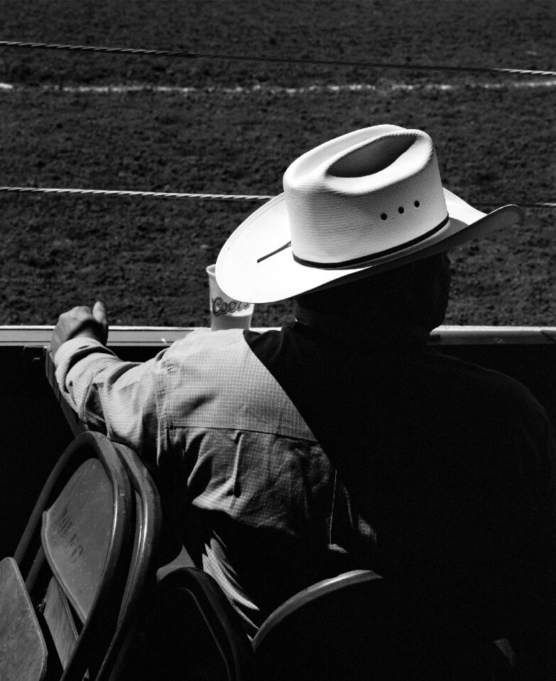 Veil lid cowboy hat