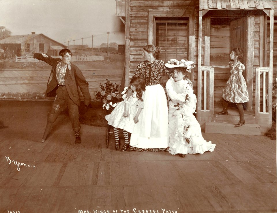 A scene from Mrs Wiggs of the Cabbage Patch (SAYRE 1026)