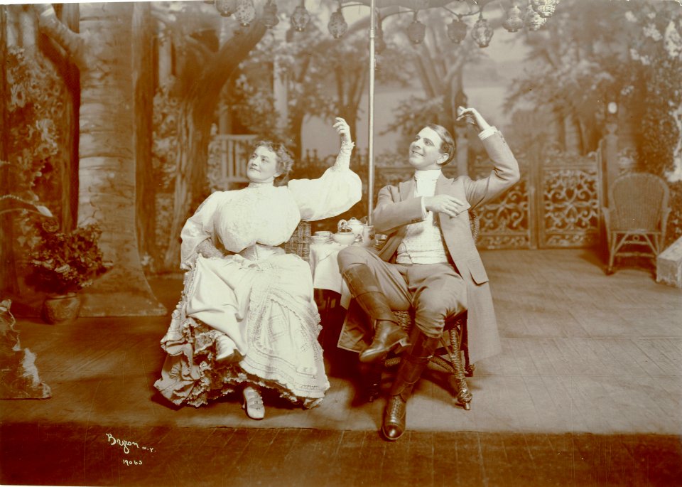 A scene from Mrs Black is Back (SAYRE 12475)