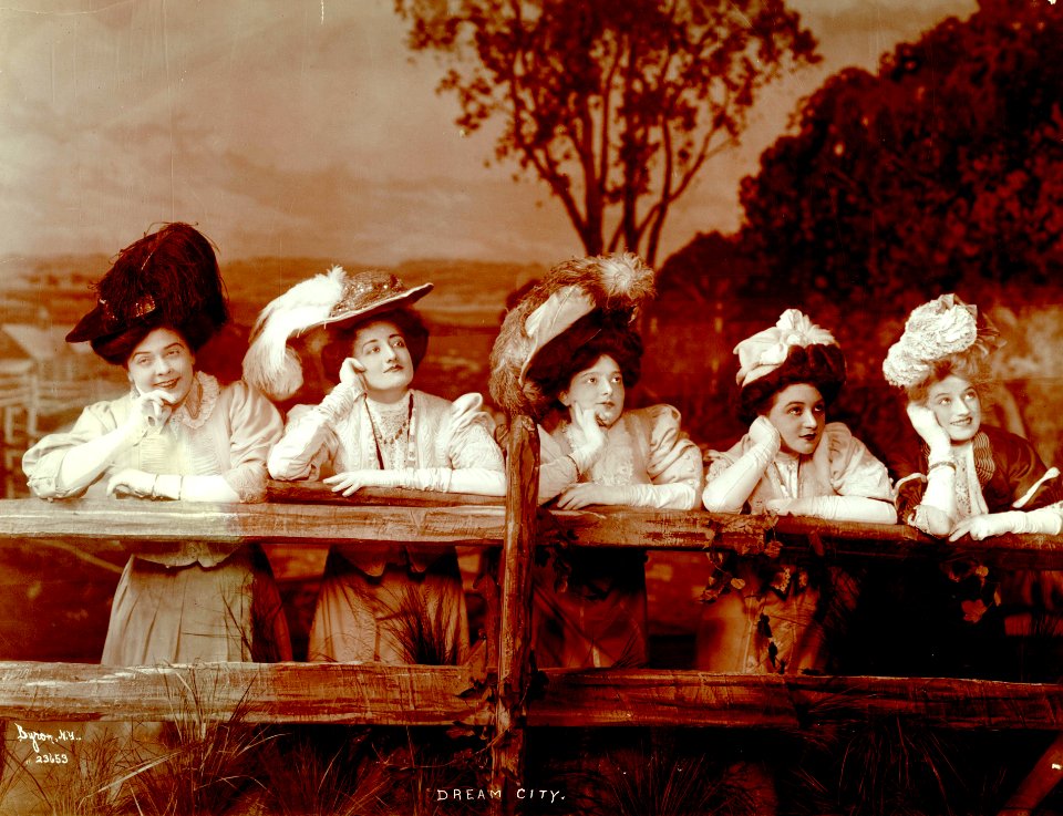 A scene from Dream City Dated March 1908 (SAYRE 12404)