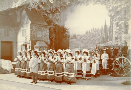 A scene from Miss Simplicity (SAYRE 12139)