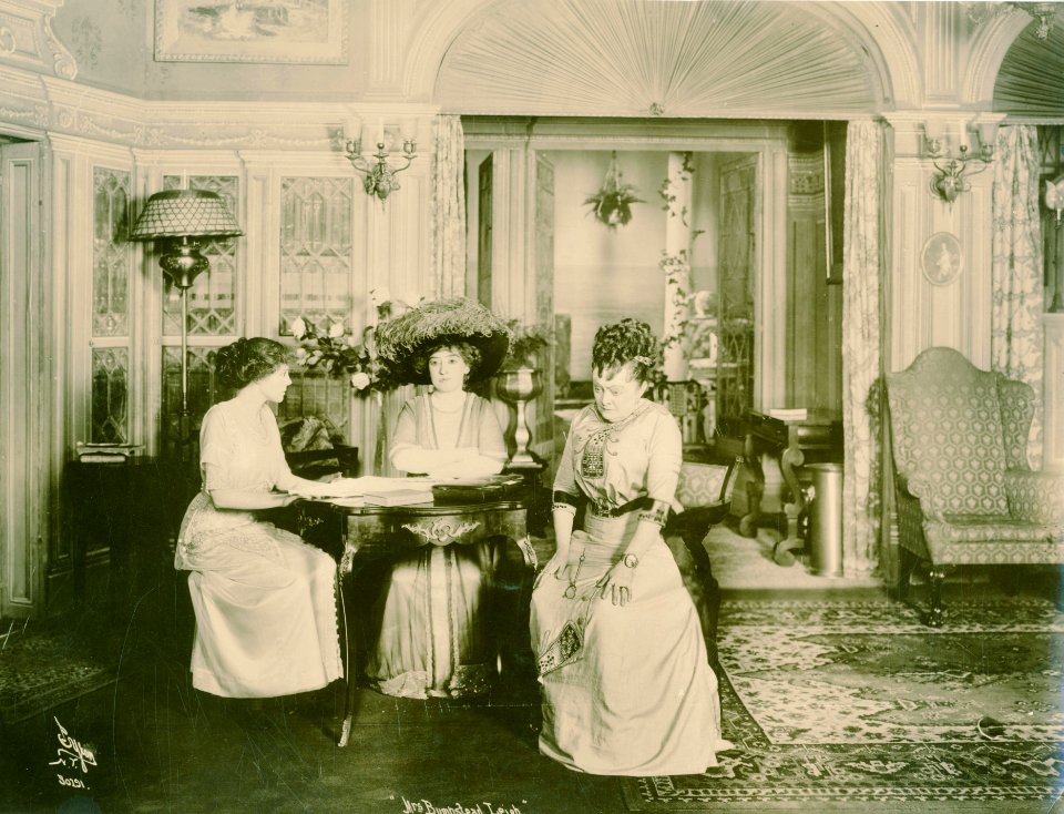 A scene from Mrs Bumpstesd-Leigh (SAYRE 12752)