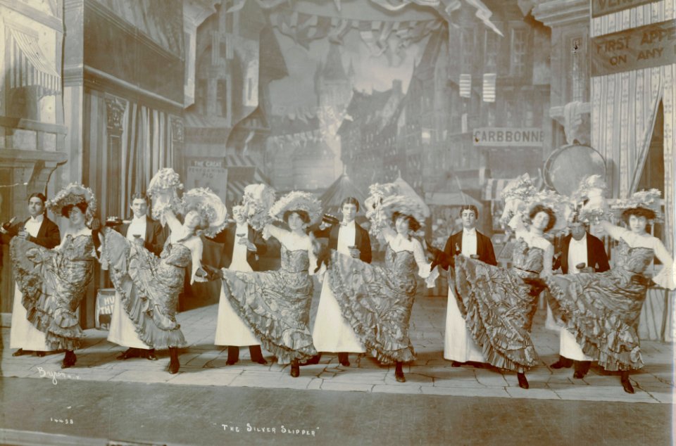 A scene from The Silver Slipper (SAYRE 12680)