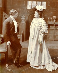 A scene from The Usurper (SAYRE 12907)