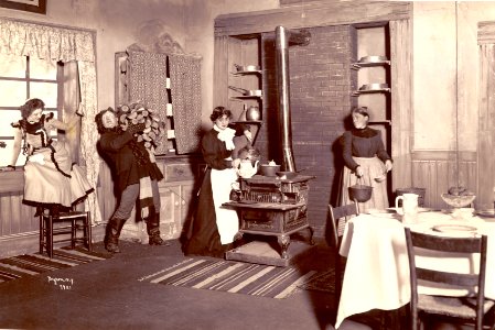 A scene from Way Down East (SAYRE 12488)