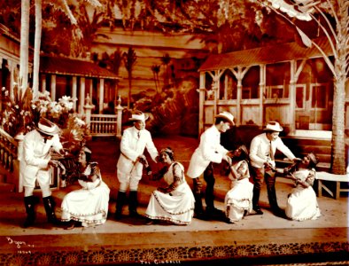A scene from Act I of the Cingalee (SAYRE 12065)