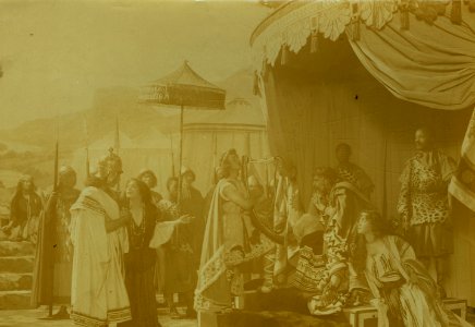 A scene from The Shepherd King (SAYRE 12621)