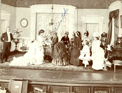 A scene from Act III of Captain Jinks (SAYRE 1444)