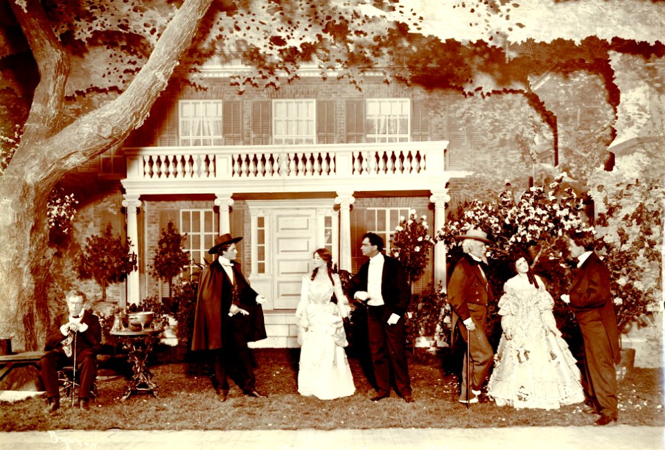 A scene from Act II of The Crisis (SAYRE 12291)
