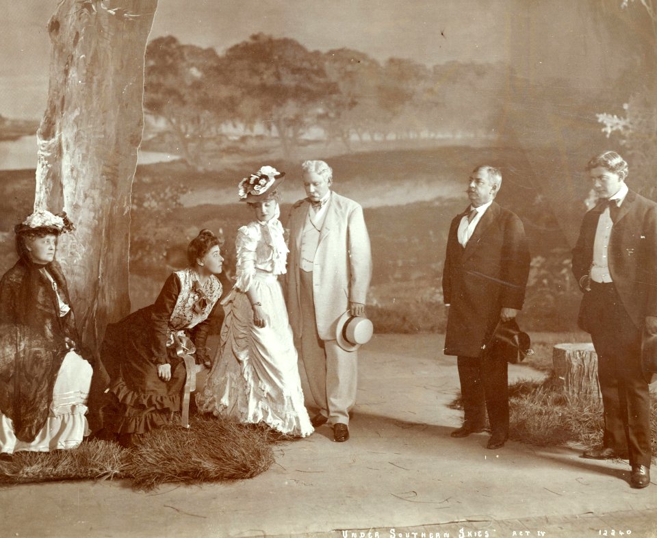 A scene from Act IV of Under Southern Skies (SAYRE 1065)