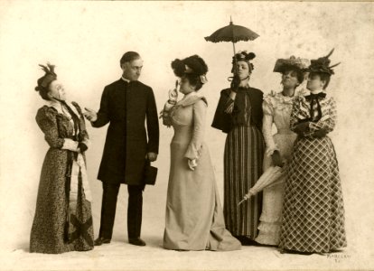 A scene from Act III of Lover's Lane (SAYRE 13302)