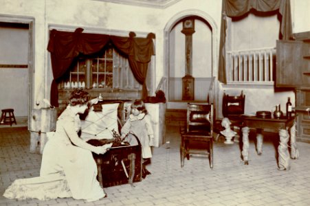 A scene from Act IV of Sapho (SAYRE 12010)