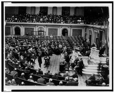A session in the House of Representatives LCCN99471577