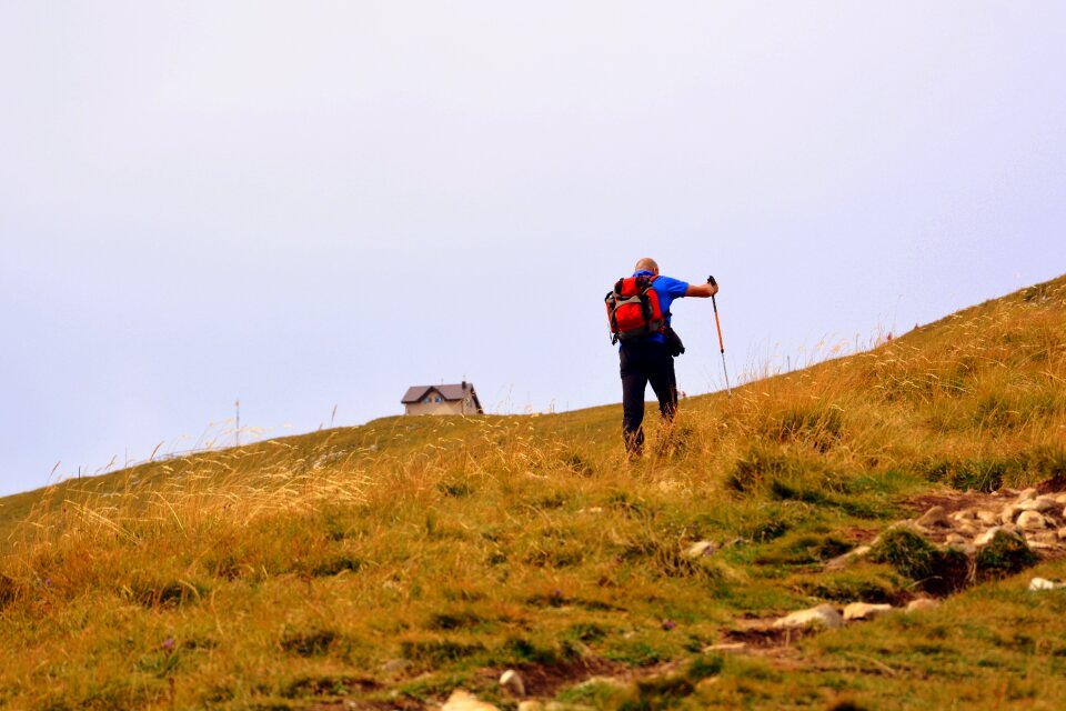 Refuge walk mountain