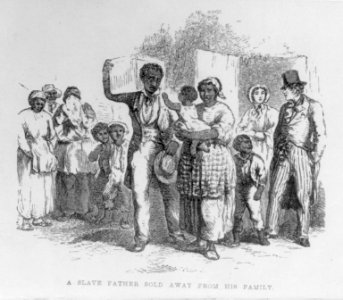 A slave father sold away from his family LCCN2002698281