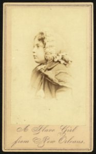 A slave girl from New Orleans - Chas. Paxson, photographer, New York. LCCN2010647865