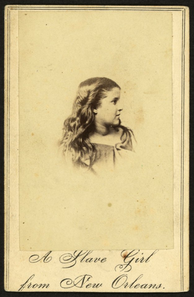 A slave girl from New Orleans LCCN2010647874