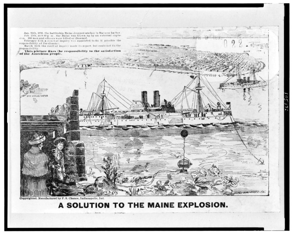 A Solution to the Maine explosion - Indpl's-Eng.-Elect.-Co. LCCN92511242