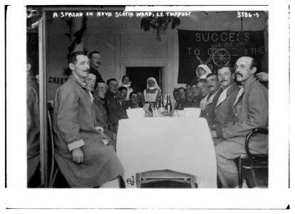 A spread in Nova Scotia ward, Le Touquet LCCN2014698492