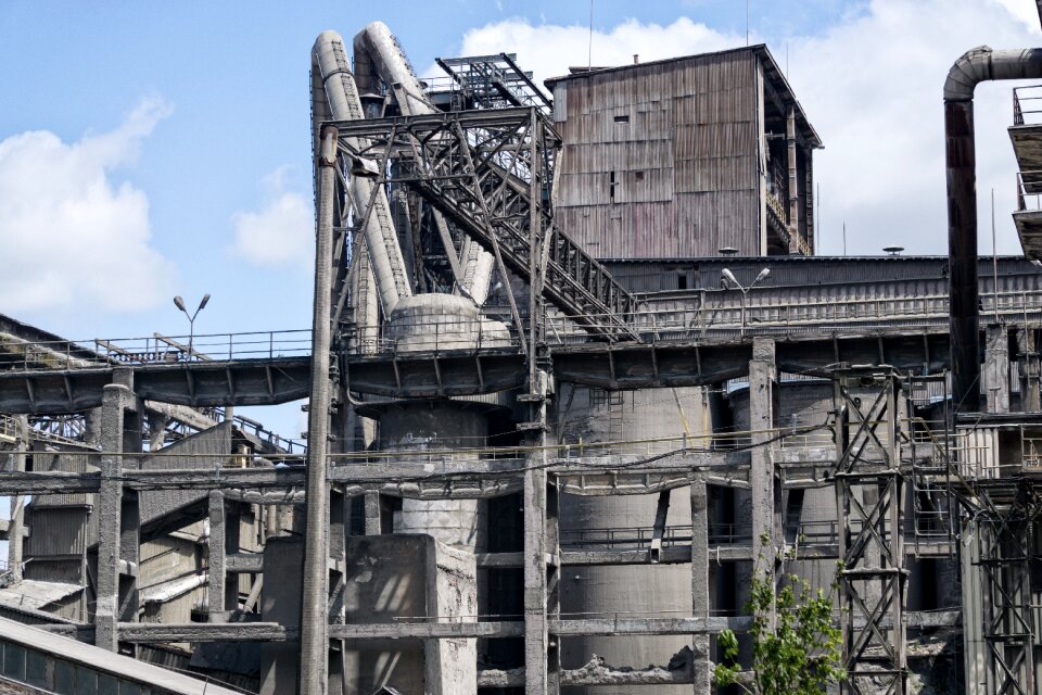 Machine the industry metal