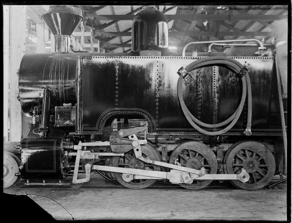 A steam tank locomotive from The Powerhouse Museum