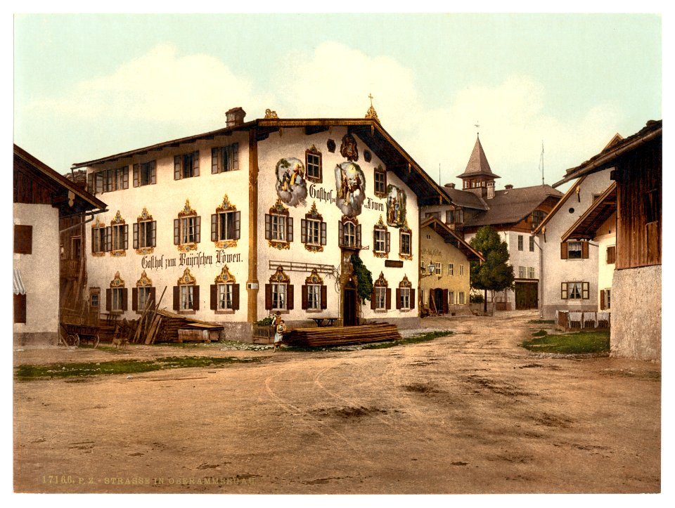 A Street, Oberammergau, Upper Bavaria, Germany-LCCN2002696270