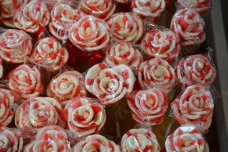Candy canes confectionery delicious photo
