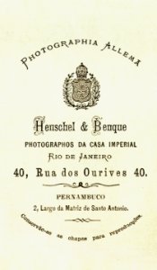 Alberto Henschel - Photographia Allema