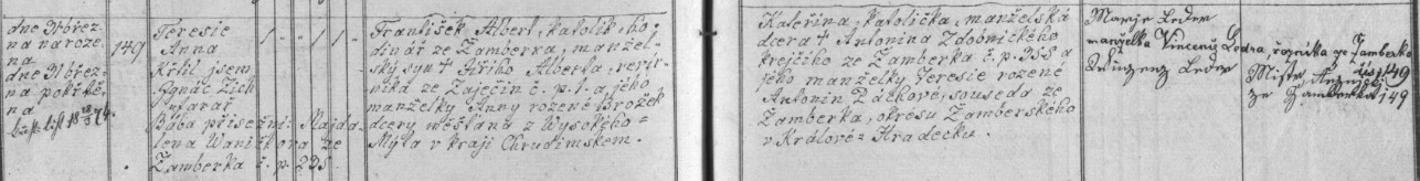 Albertová Teresie Anna 1858-03-31