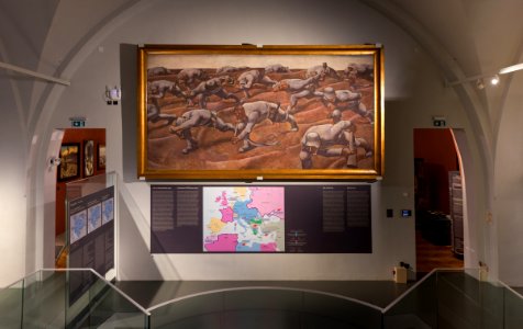 Albin Egger-Lienz, Die Namenlosen (1916), Heeresgeschichtliches Museum, Wien 0589-Bearbeitet