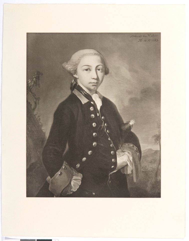 Albrecht von Hallwyl. Ljustryck av - Hallwylska museet - 102279